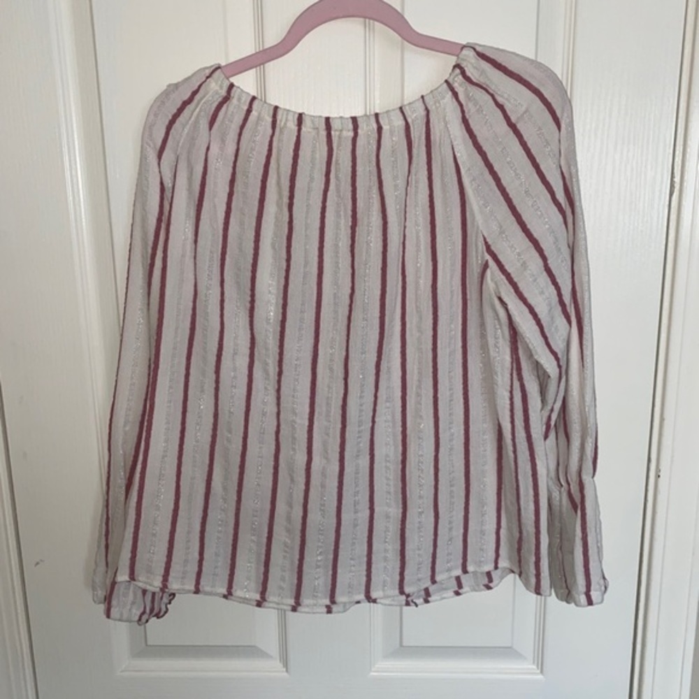 Intropia Striped Ruffled Blouse - Picture 5 of 7